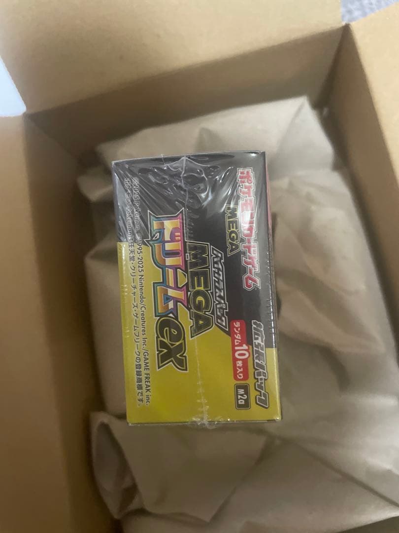 ポケモンカードゲーム MEGAドリームEX シュリンク付　1BOX ポケセン産