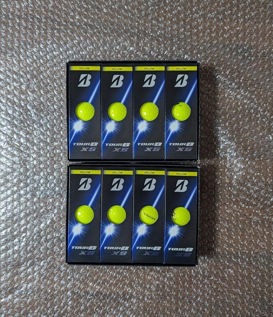 新品 ブリヂストン TOUR B XS イエロー　2026年モデル　2ダース