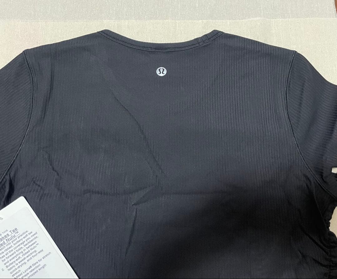 新品 ルルレモンAll It Takes Tee *Ribbed Nulu