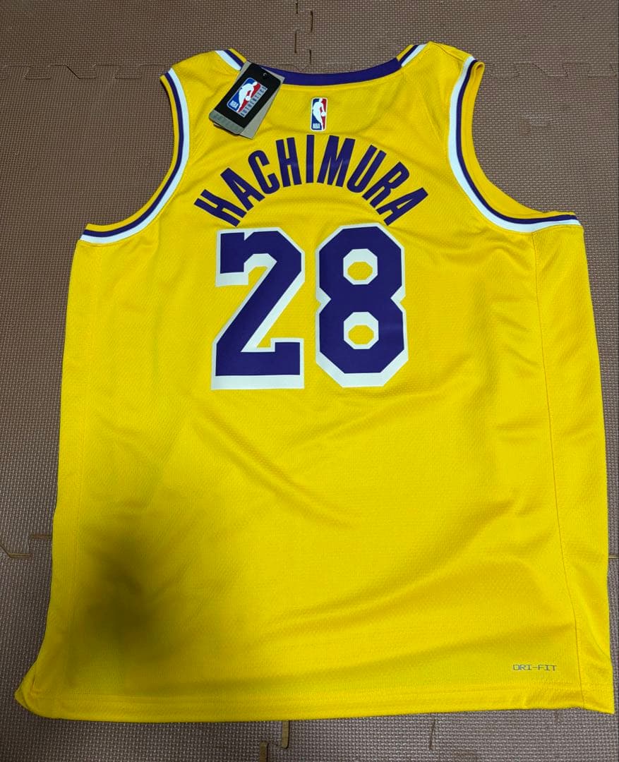 新品タグ付 正規品 定価16500円 八村塁 Lakers ユニフォーム