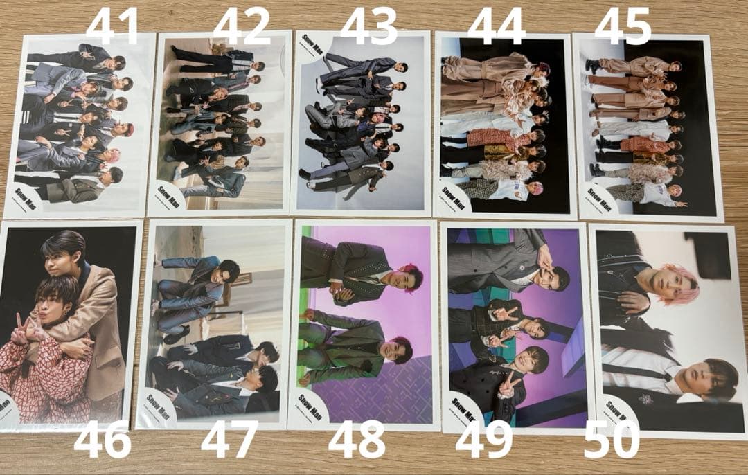  Man 公式写真 集合⑵