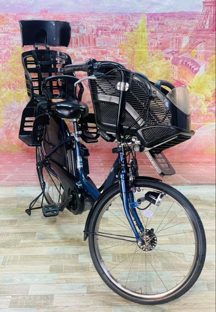 ZK3494 電動自転車 ヤマハ パスキス 子供乗せ 26インチ 送料無料