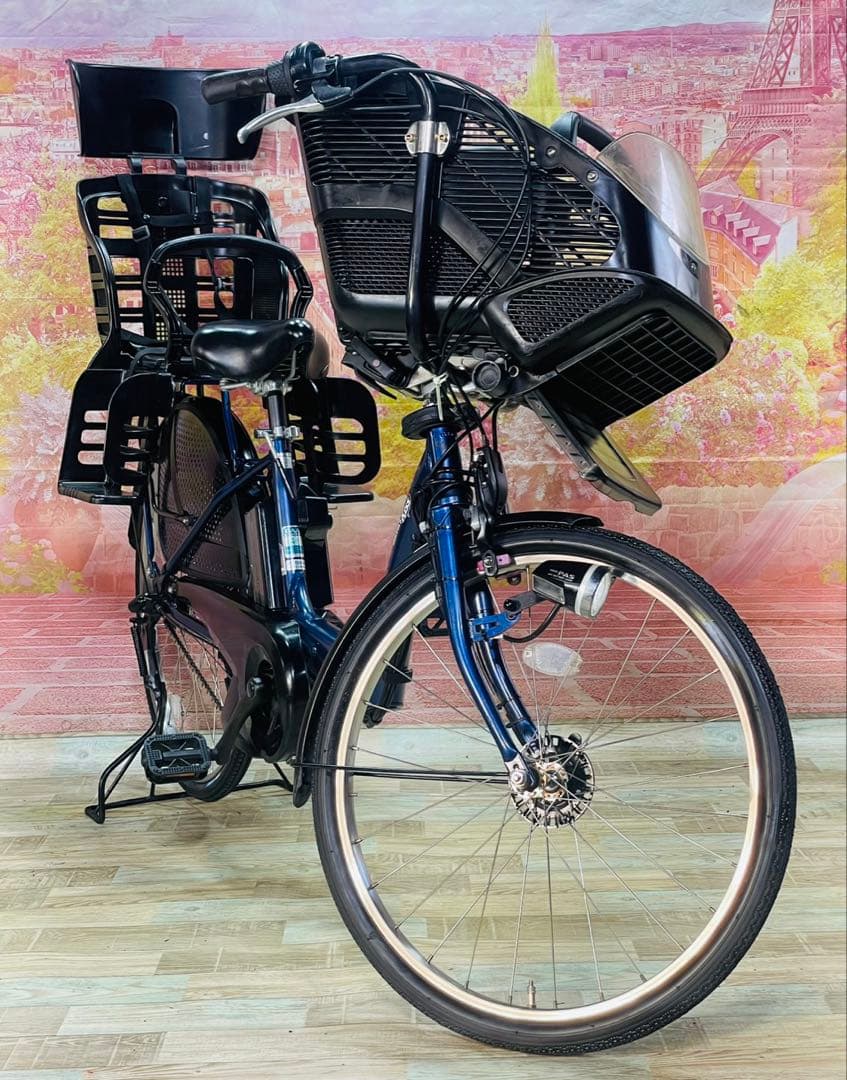 ZK3494 電動自転車 ヤマハ パスキス 子供乗せ 26インチ 送料無料