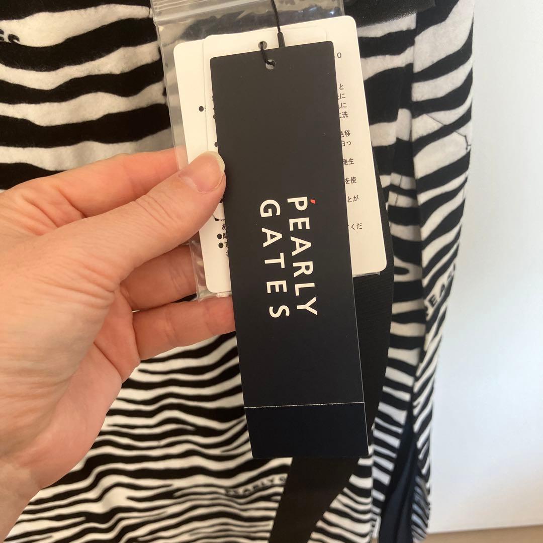 新品未使用　PEARLY GATES ゼブラ柄スカート
