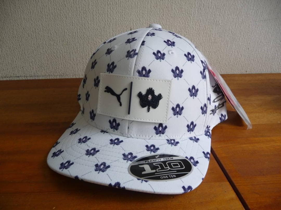 USプーマ限定発売Utility Patch Cap Pineapple白 新品