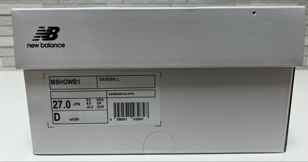 new balance MSH0WB1 27.0cm ベースボールスパイク 新品