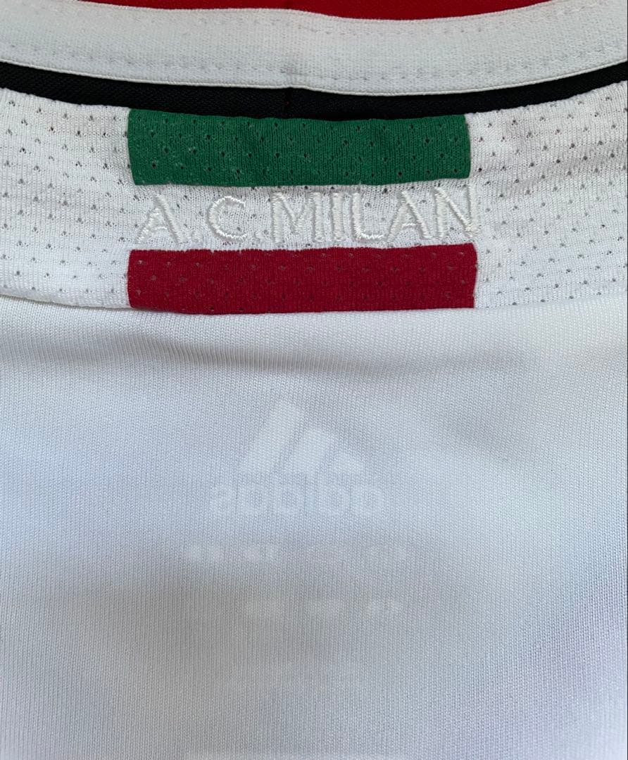 【新品】ACミラン 12-13シーズン　AWAY ユニフォーム　サイズ2XO