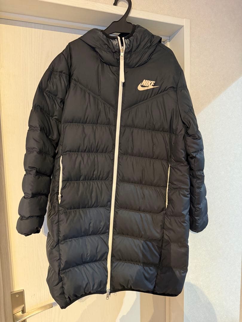Nike 黒 ベンチコート リバーシブル