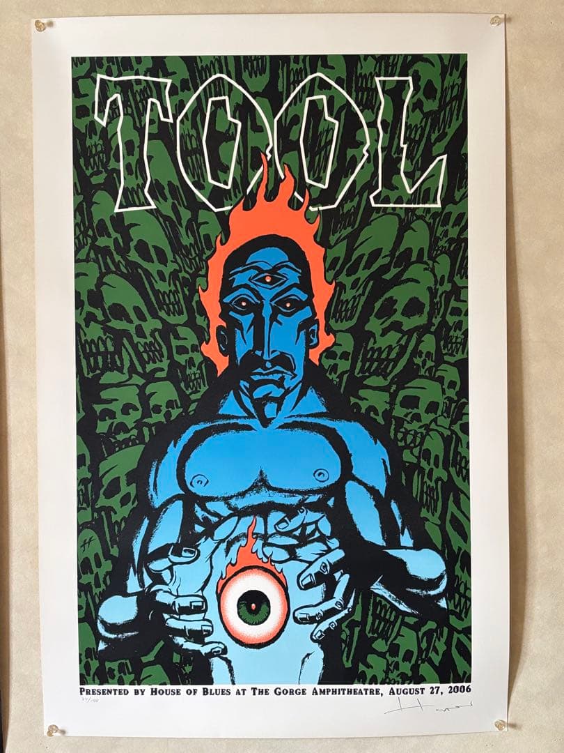 TOOL ポスター　EMEK（thirdeye）