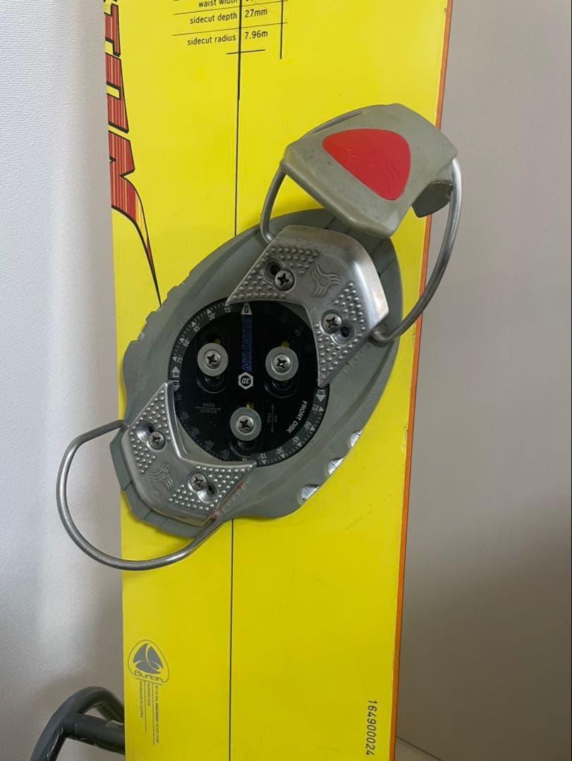 Burton スノーボード　ビンディング付き！