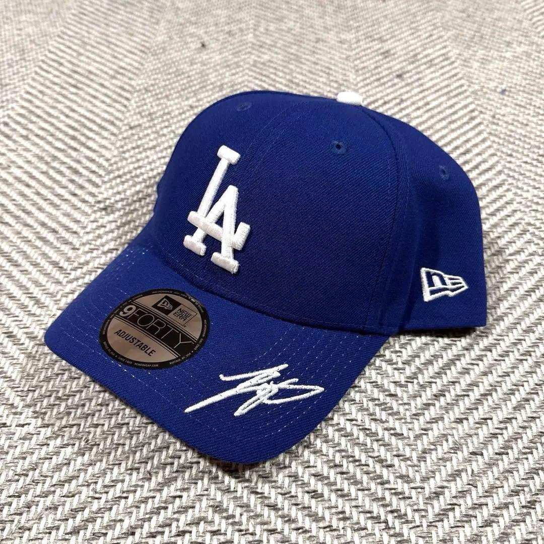 ロサンゼルス・ドジャース 9FORTY キャップ 大谷翔平サイン入り