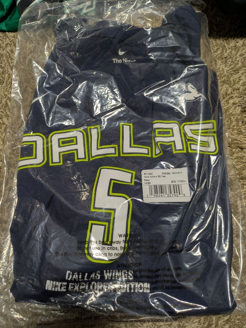ウェア NIKE WNBA DALLAS WINGS #5 P. BUECKERS XL