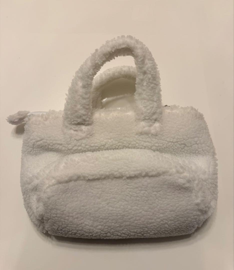 【新品・未使用】JACKBUNNYドラえもんボアカートバッグ ホワイト