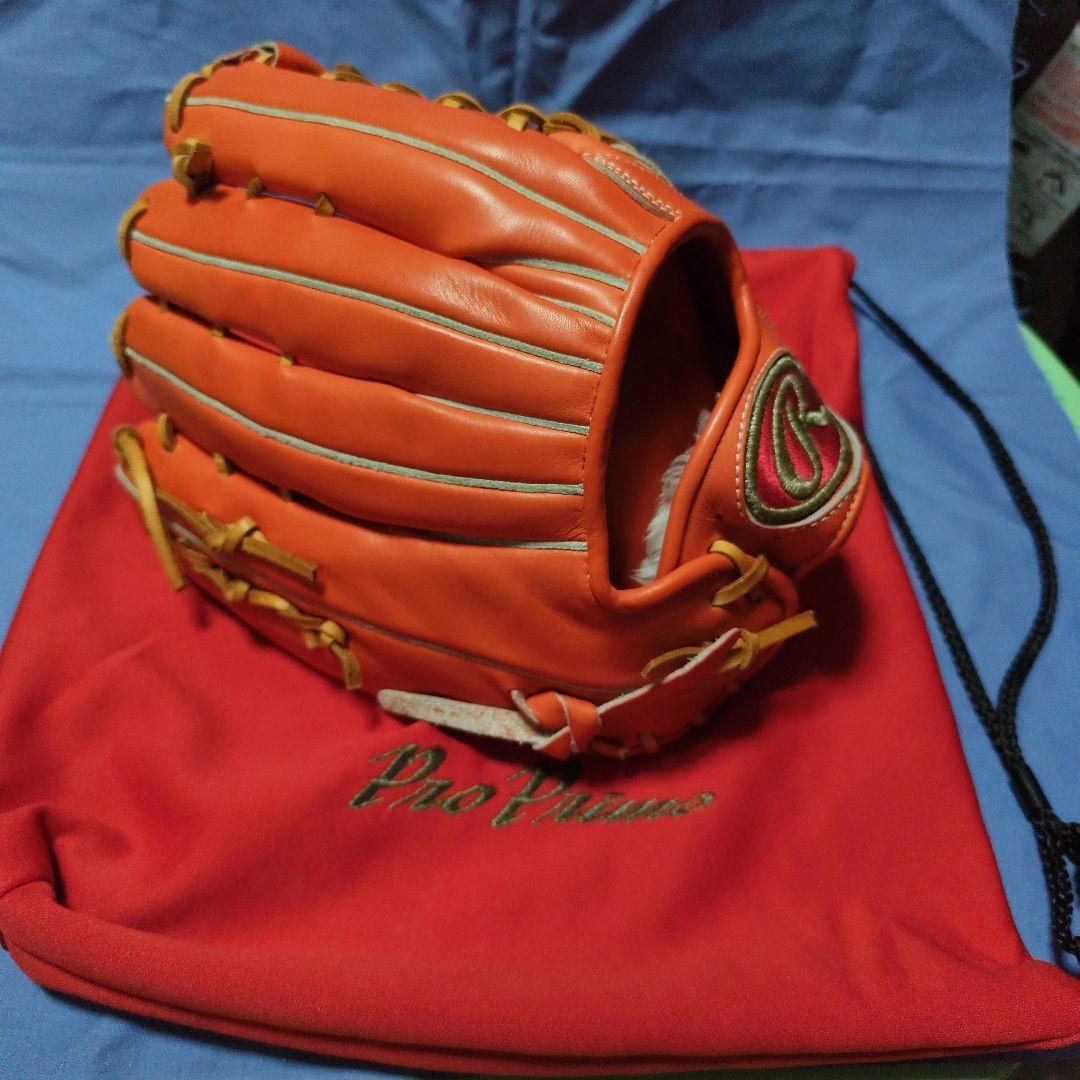 Rawlings Pro Primo オレンジ外野手用グローブ