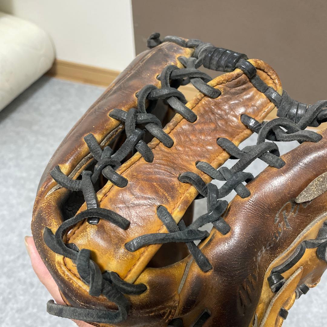 【硬式用】MIZUNO ミズノ 野球グローブ 大人用 レザー ブラウン グラブ