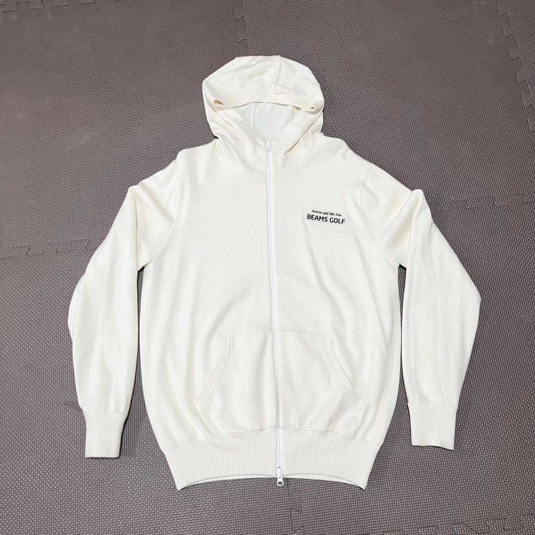 BEAMS GOLF 裏地付き防風ニットパーカー ビームスゴルフ