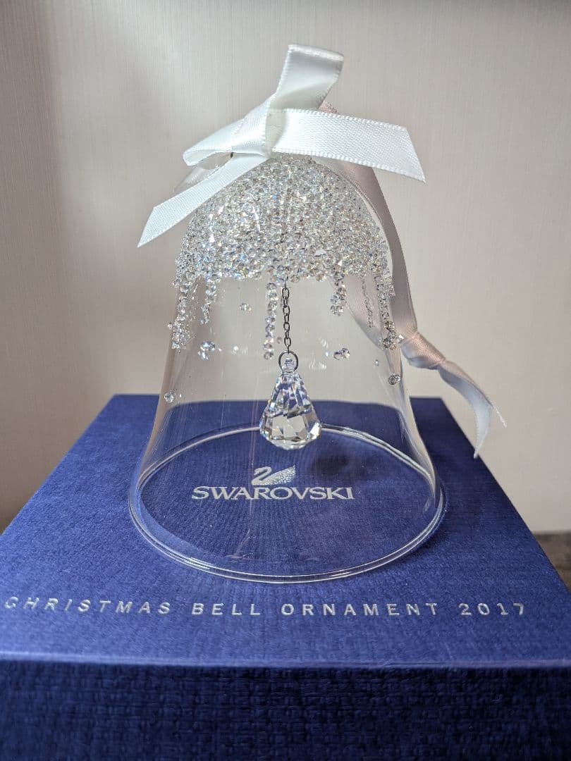 スワロフスキー 2017限定 ベル SWAROVSKI 超美品 箱有り
