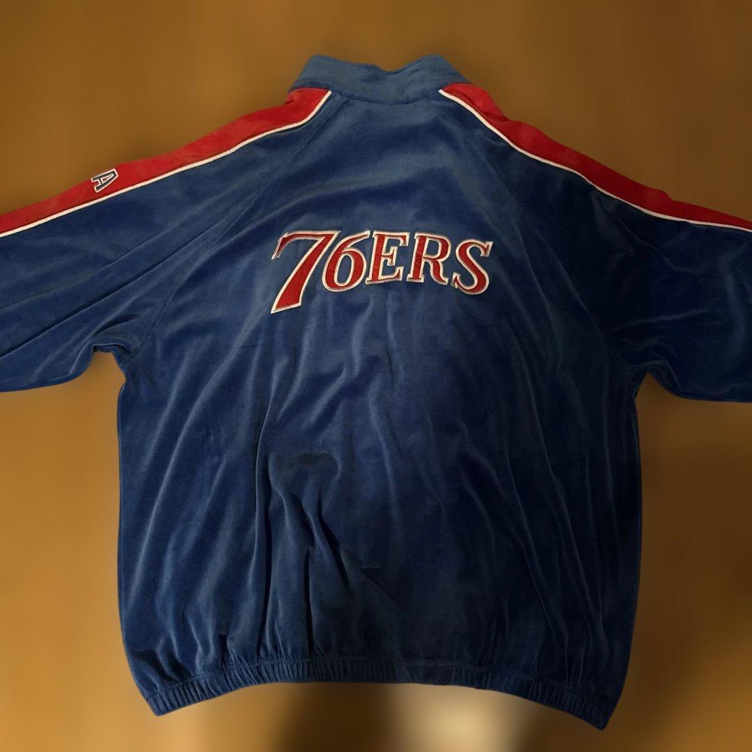 76ers ベロアジャケット