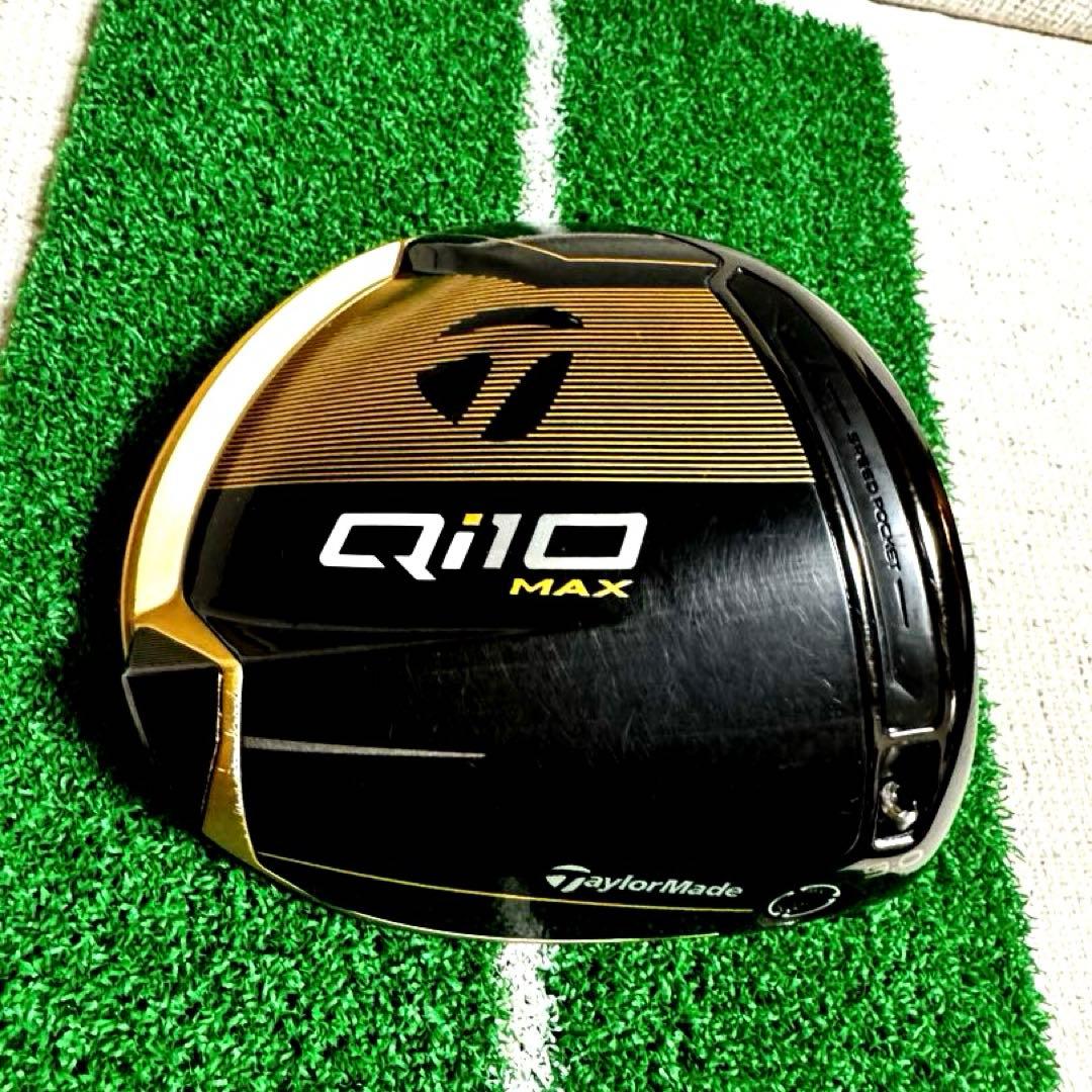 Qi10 MAX ドライバー　ヘッドのみ　9度　デザイナー限定ゴールド