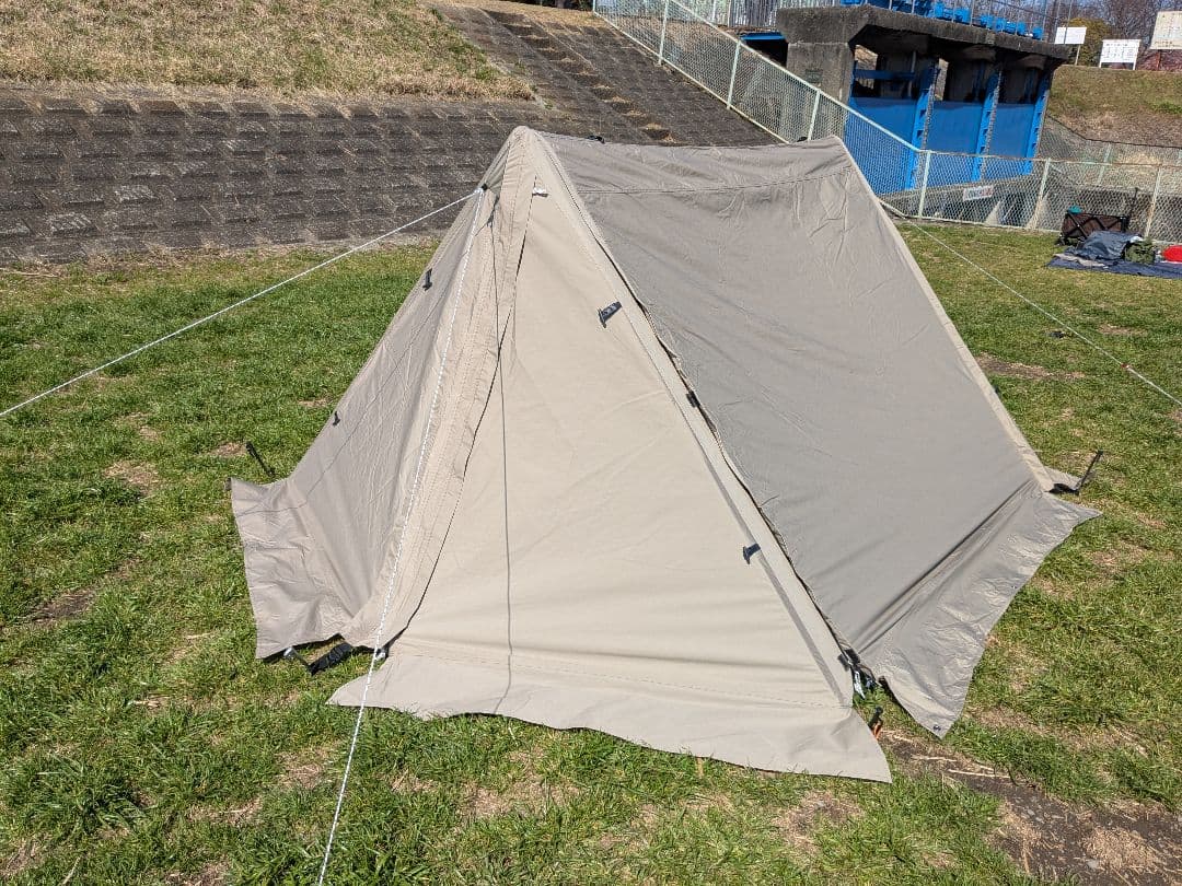 FIELDOOR　パップテント 320 TC　サイドウォール2枚付き