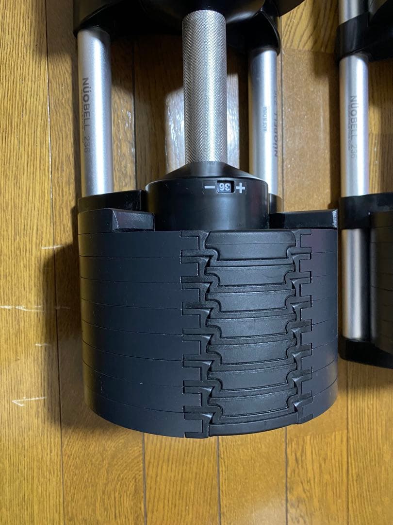 ダンベル フレックスベル2kg刻み 36kg可変式ダンベル　筋トレ【① / ②】