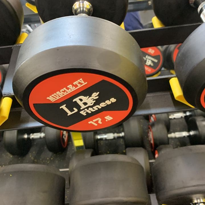 30%割引　ラバーダンベル　　42.5kg 2個