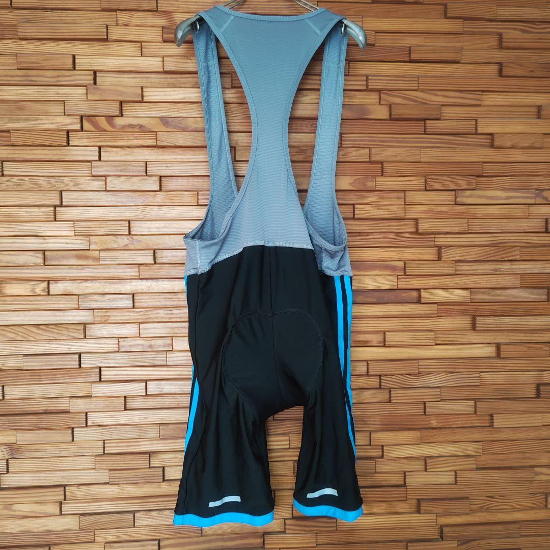 adidas アディダス サイクルパンツ ビブショーツ Oサイズ XL 黒