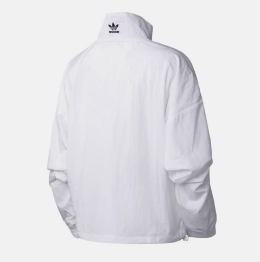 【新品・タグ付き】adidas【アディダス】ラージロゴトラックジャケット　M