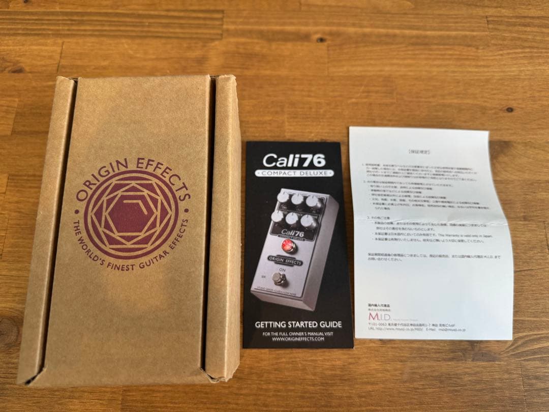 ギター Origin Effects Cali76 Compact Deluxe