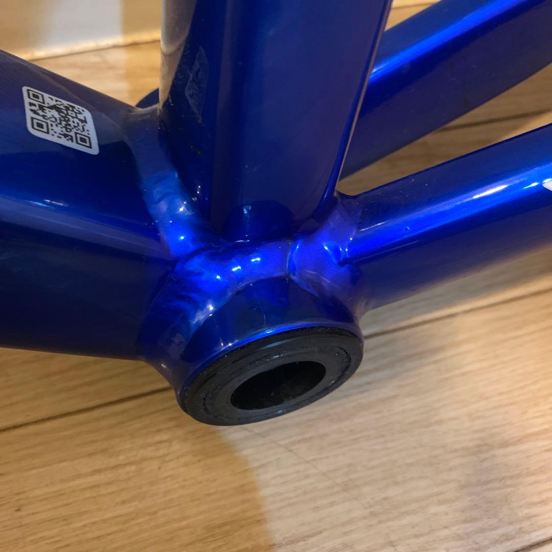 ジャイアント　TCR0 ロードバイクフレーム 青