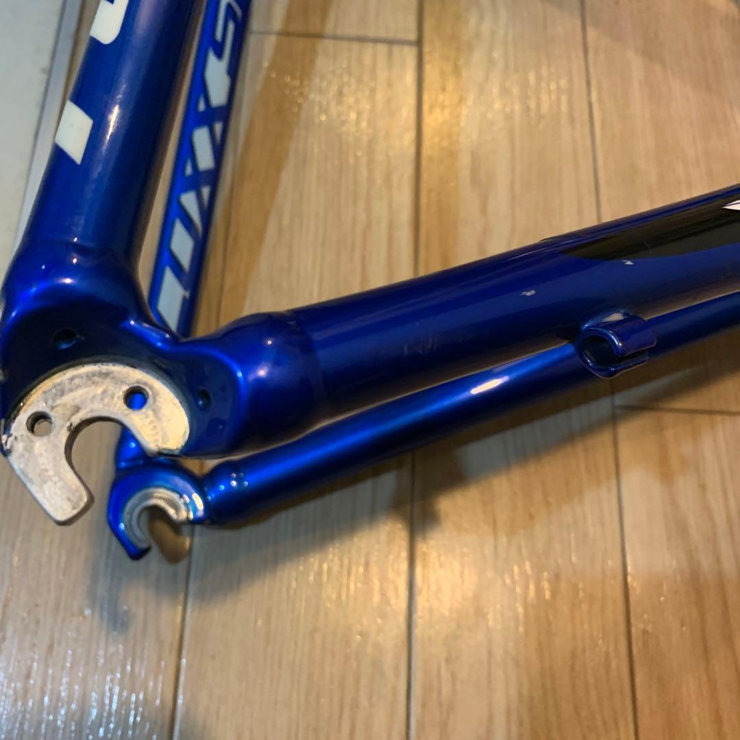 ジャイアント　TCR0 ロードバイクフレーム 青