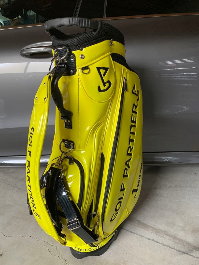GOLF PARTNER イエローカラー キャディバッグ
