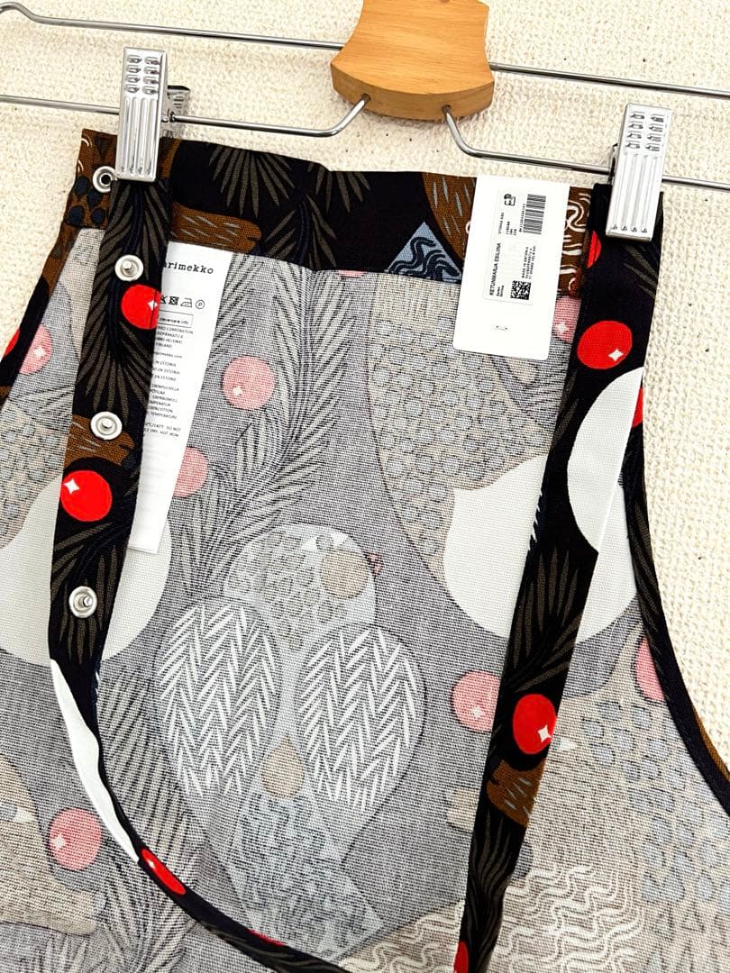 ◎新品未使用◎廃盤品　マリメッコ　marimekko エプロン　ケトゥンマルヤ
