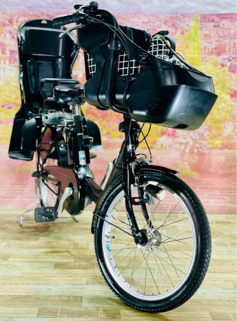 K2652 kaho電動自転車パナソニック ギュット 子供乗せ 20インチ