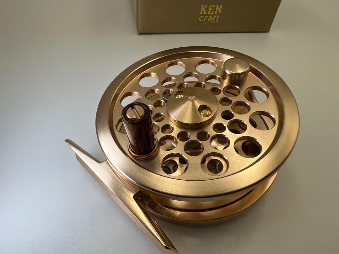 KENcraft  BREEZE #3/4ゴールド フライリール 美品
