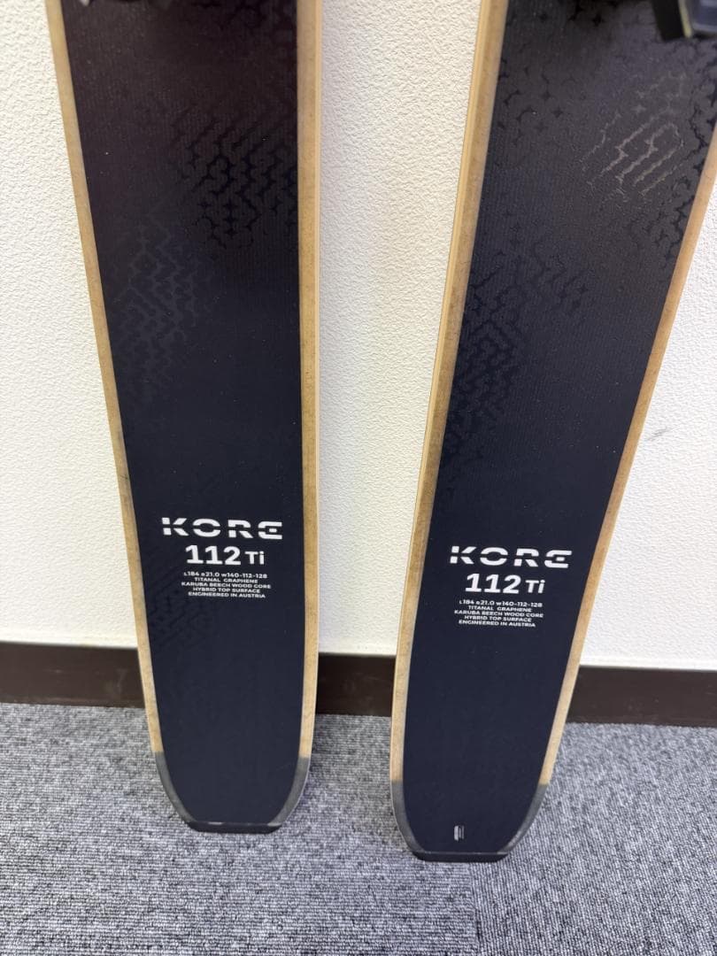 スキー 26 HEAD KORE 112 ti 184cm ATTACK HYBRID
