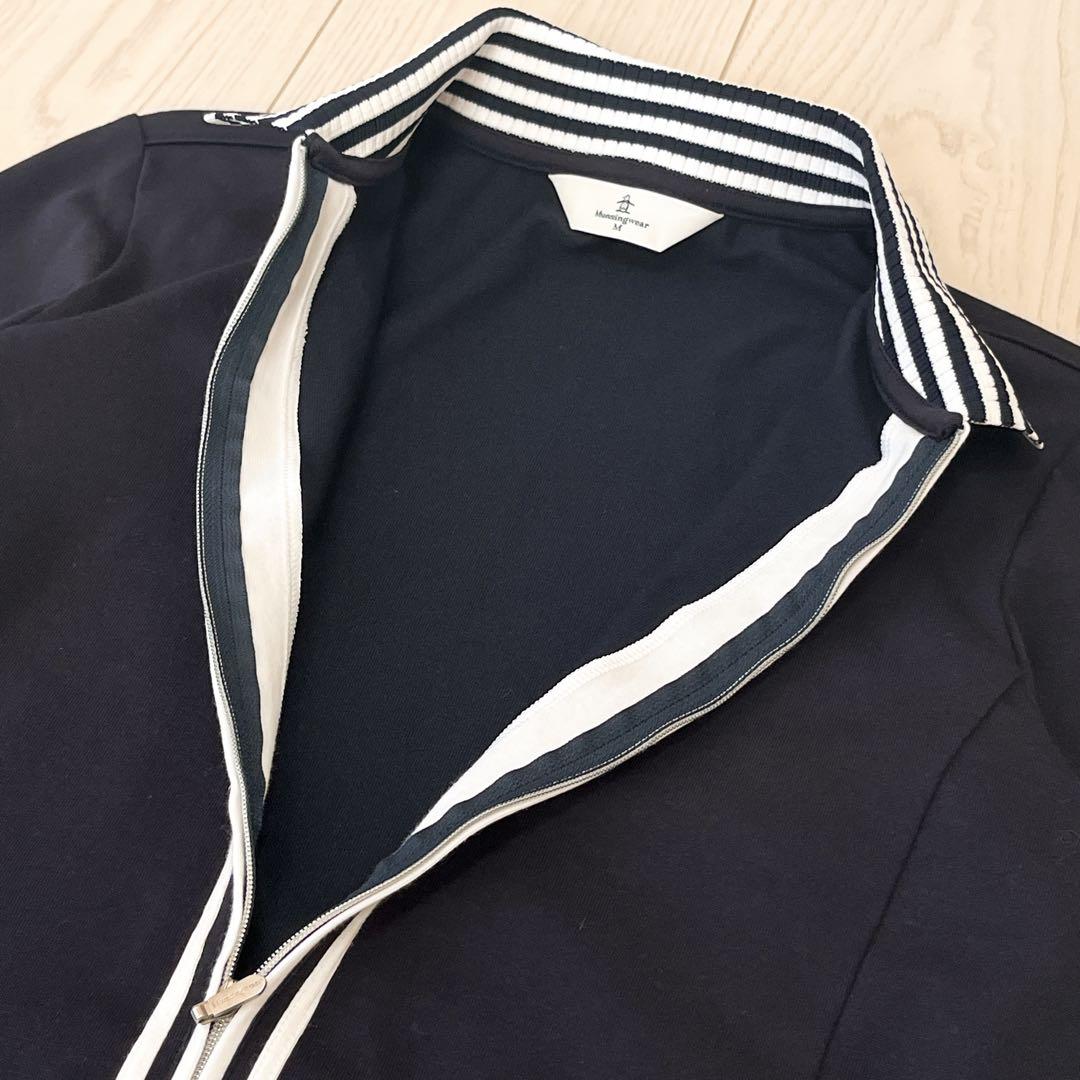 ☆Munsingwear マンシングウェア ゴルフウェア ワンピース 紺色 M