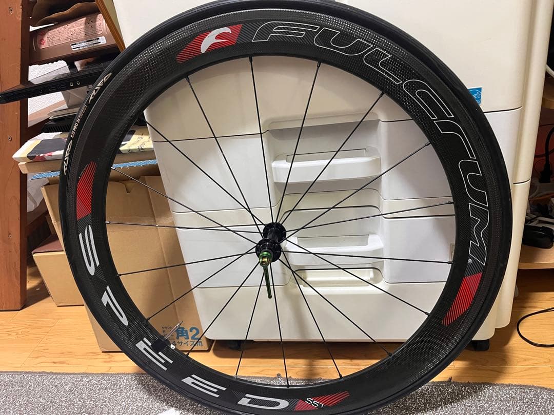 カーボンホイール fulcrum 55t セット