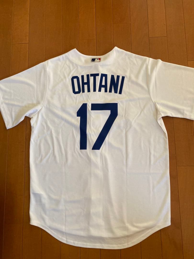 【正規品/タグ付】ＮＩＫＥ　ドジャース　大谷翔平　レプリカユニフォーム　ホワイト