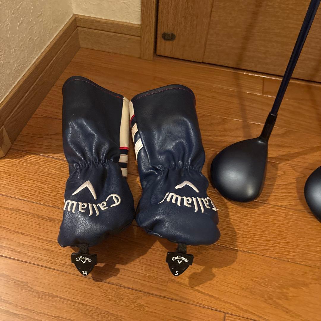 キャロウェイ　FW XR 14° 18° セット　シャフトXR フレックスS