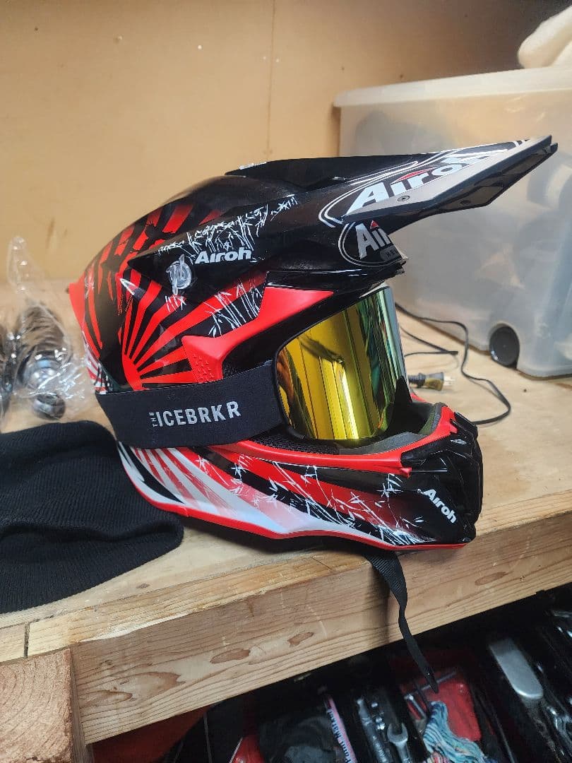 ICEBRKR アイスブレイカー　骨伝導インカムゴーグル イエロー