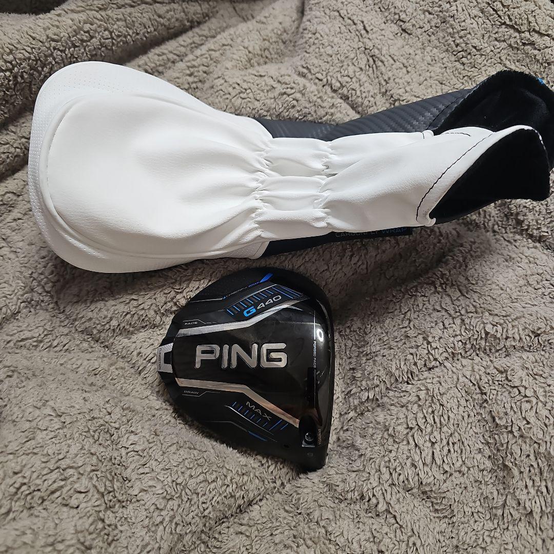 美品 PING G440 MAX　9° ドライバーヘッド・カバー付き