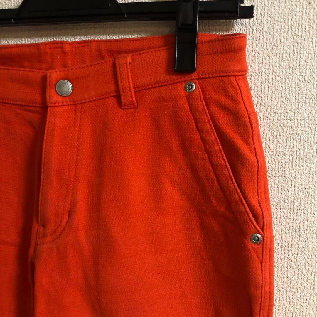 パーリーゲイツ ジャックバニー 冬用 厚手 パンツ オレンジ サイズ150