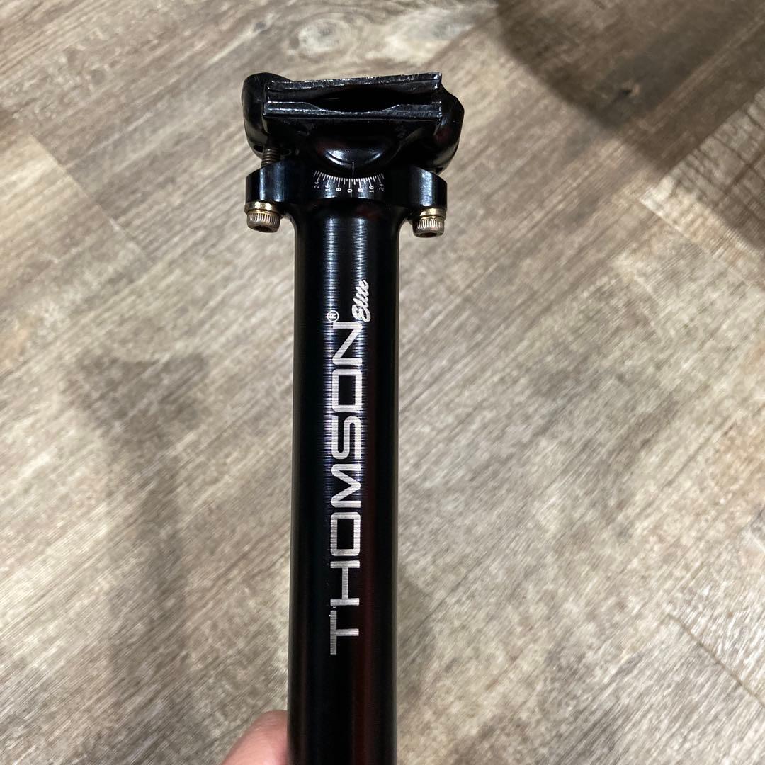 トムソン THOMSON エリート Elite シートポスト 黒 Φ27.0