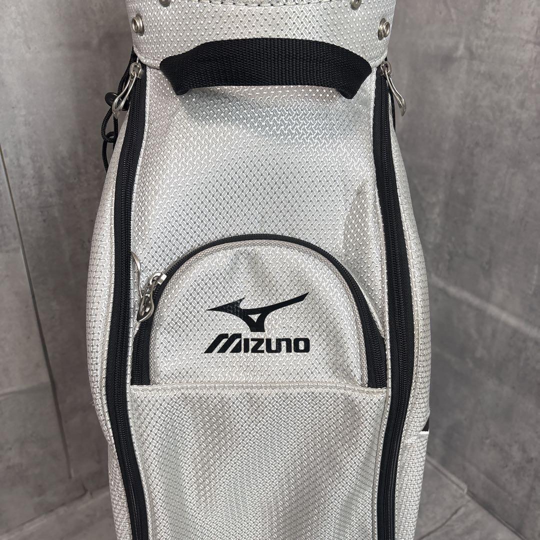 【美品】ミズノ MIZUNO 軽量キャディバッグ 9.5型 2.8kg 5分割