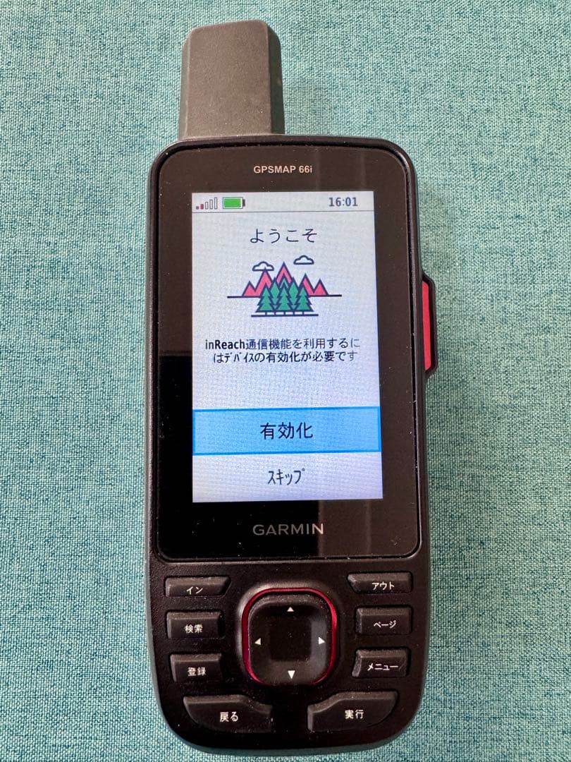 GARMIN GPSMAP 66i 本体と付属品