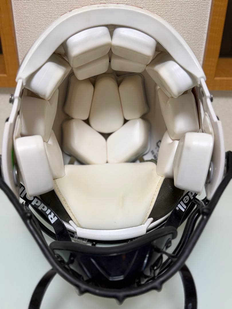 【美品】リデル ヘルメット スピードクラシックアイコン Sアメフト