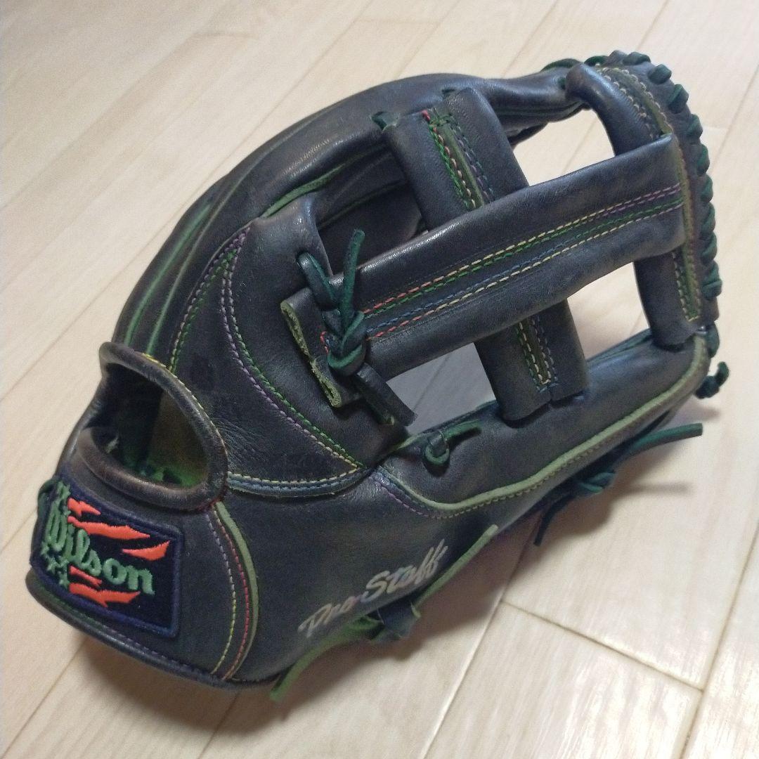 限定品　Wilson　ウィルソン グローブ　プロスタッフ レインボー刻印 野球