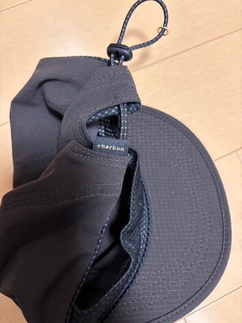 ウォーキング・ランニングウェア charbon 5 PANEL RUNNIG CAP