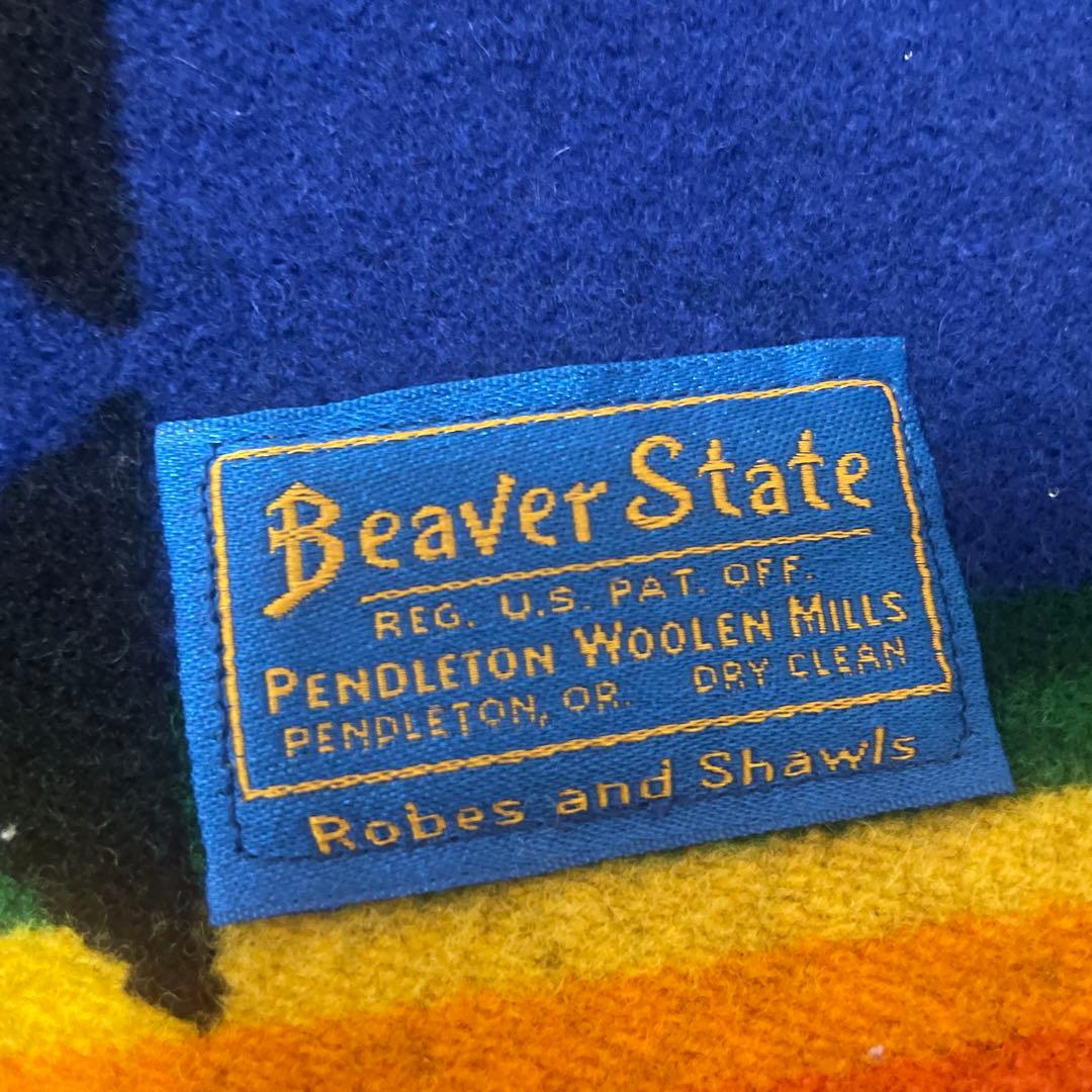 Pendletonペンドルトン　Beaver State ブランケット　ラグ